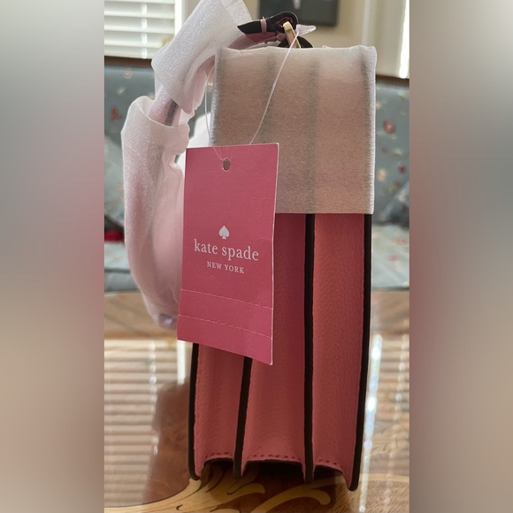 NWT Kate Spade New York EVA Leather Crossbody. Bright Carnation. 💕 - Picture 11 of 14